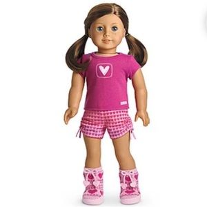 American Girl Sweetheart Pajamas RETIRED- 2013